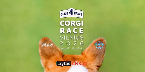 Corgi Race Vilnius 2026