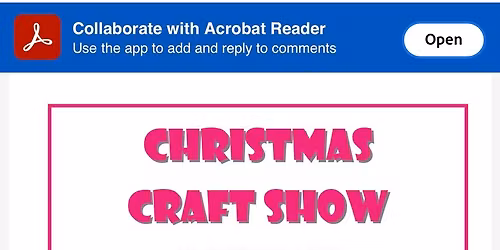 Hamline Chapel Craft Show (across from The Event Center)