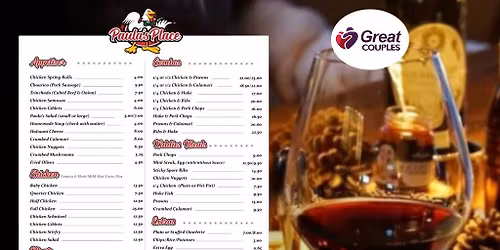 Great Couples End of year Couples Dinner