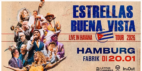 ESTRELLAS BUENA VISTA - Live in Havana Tour 2026