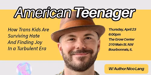 How to Support Trans Youth: Discussing "American Teenager" W\/ Author Nico Lang