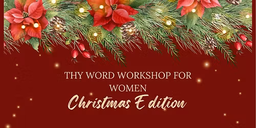 Ladies Bible Workshop