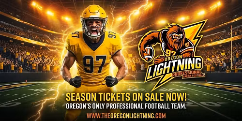 Oregon Lightning at Washington Wolfpack at Angel of the Winds Arena