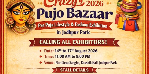 The Crazy Pujo Bazaar 2026 