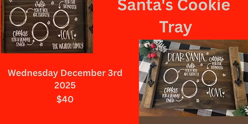 Santa's Cookie Tray