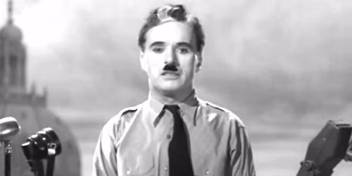 Movie Mondays! Charlie Chaplin as "The Great Dictator" at Wild Eye