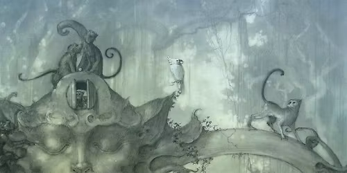 A World Less Traveled, an exhibition of graphite drawings by Daniel Merriam