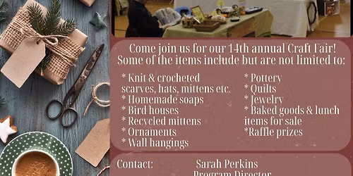 Community Holiday Craft Fair 