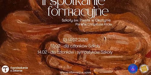 II SPOTKANIE FORMACYJNE SZKO\u0141Y \u015aW. PAW\u0141A W OLSZTYNIE 2025\/26