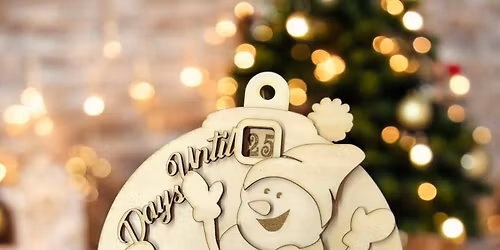 Paint Party - Snowman Countdown Ornament
