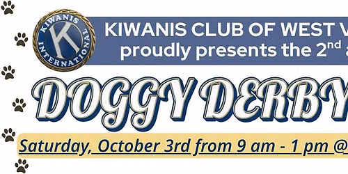\ud83d\udc3e\ud83d\udc99 2nd Annual Doggy Derby! \ud83e\uddb4 West Volusia Kiwanis