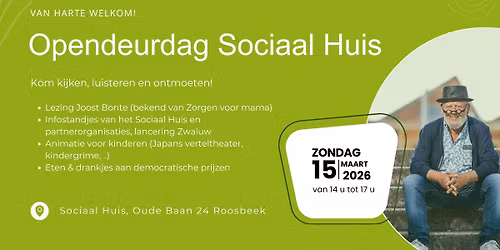 Opendeurdag Sociaal Huis