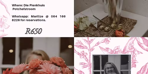 Paper flower workshop Potchefstroom 