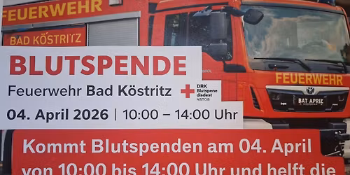 Blutspende bei uns im Ger\u00e4tehaus