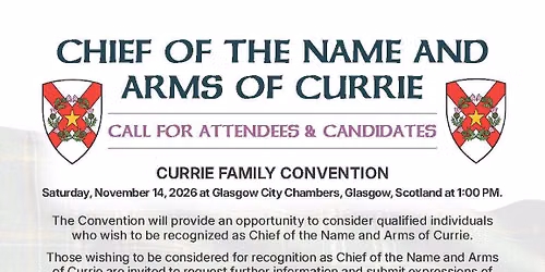 Currie Family Convention
