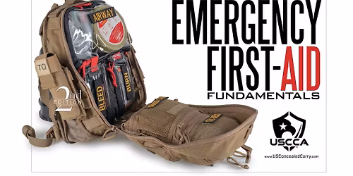USCCA Emergency First Aid Fundamentals & American Heart Association Heartsaver CPR\/AED Certification