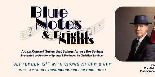 Blue Notes & Bright Nights | Arts Holly Springs Jazz Series - The Ladies of Swing