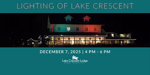 Lighting of Lake Crescent