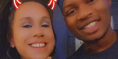 Veron and Megan\u2019s black and white masquerade ball