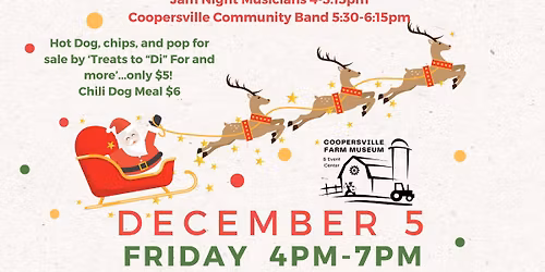 Christmas Open House before the Parade