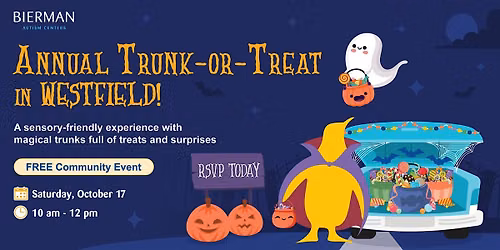 Sensory-Friendly Trunk-or-Treat in Westfield!