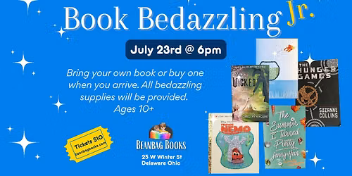Book Bedazzling Jr.