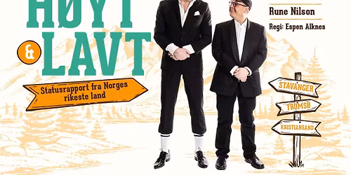 H\u00f8yt og lavt \u2013 En statusrapport fra Norges rikeste land