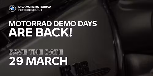 Demo Day at Sycamore Motorrad Peterborough