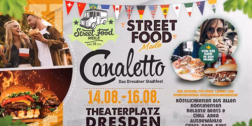 Canaletto Street Food Meile Dresden 2026