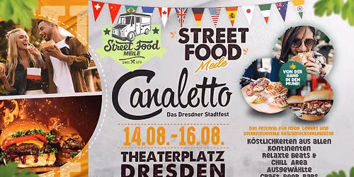 Canaletto Street Food Meile Dresden 2026