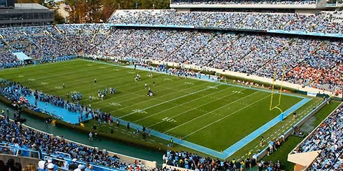 North Carolina Tar Heels at UConn Huskies Football at Pratt & Whitney Stadium at Rentschler Field
