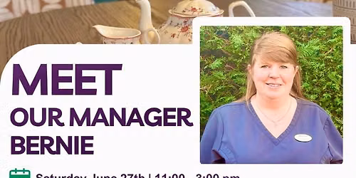 Meet our Deputy Manager - Bernie