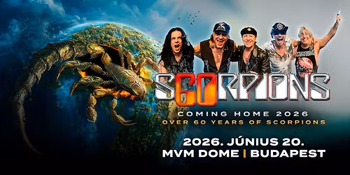 Scorpions: 60th Anniversary Tour | Budapest 2026
