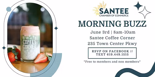 Santee Chamber June 2026 Morning Buzz