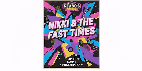 Life Moves Pretty Fast: Nikki & The Fast Times at Peabo's
