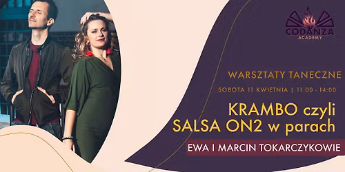 \ud83d\udd25 Wiosenne warsztaty salsy on2 z Ew\u0105 i Marcinem Tokarczykami \u2013 Krambo (Krak\u00f3w) \ud83d\udd25 - Vol.3