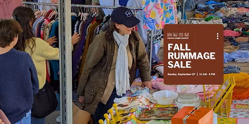 Fall Rummage Sale!