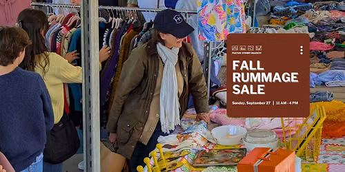 Fall Rummage Sale!
