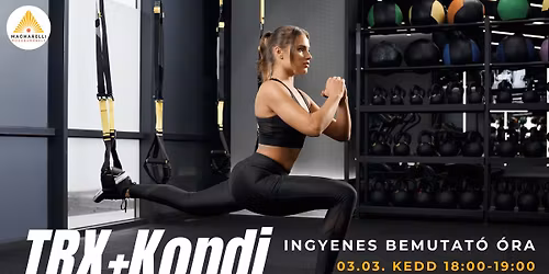 TRX + Kondi Bemutat\u00f3 \u00f3ra