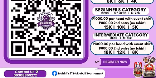 Mabini\u2019s 1st Pickleball Tournament