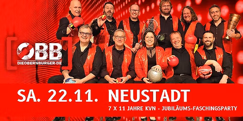 7x11 Jahre KVN Neustadt - Jubil\u00e4umsfaschingsparty mit [OBB] Obernburger