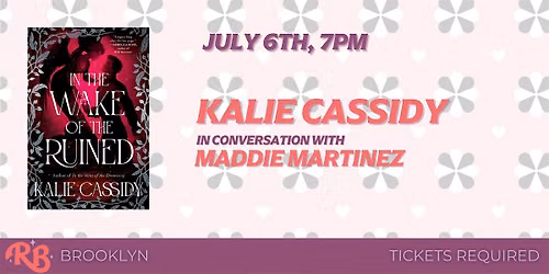 Kalie Cassidy Brooklyn Event for In the Wake of the Ruined