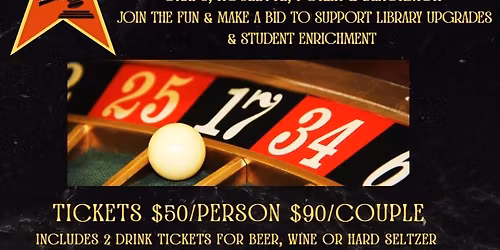 Holy Cross Academy Silent Auction and Casino Night