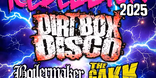 RIVERSIDE REBELLION 9:  Dirt Box Disco Boilermaker The Gakk Nervous Twitch MC16 The Inklings Peesh 