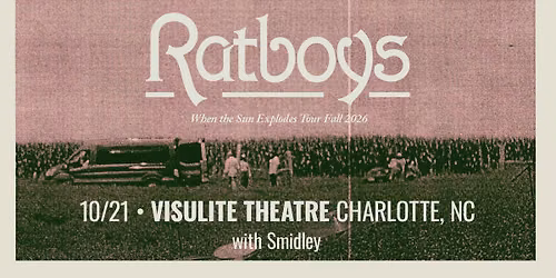 Ratboys - When the Sun Explodes Tour 2026 w\/ Smidley in Charlotte, NC