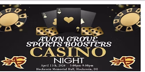 Avon Grove Sports Boosters CASINO NIGHT