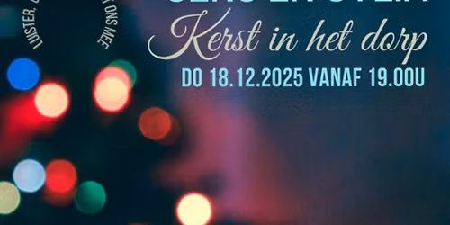 Kerst in het dorp