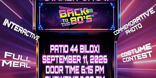 Shop 'Til You Drop Dead: A 1980's Mall Murder Mystery Dinner Show Biloxi