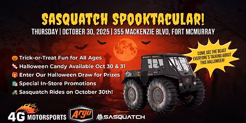 Sasquatch Spooktakular!