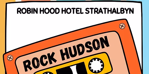 Rock Hudson at The Hood 🥁